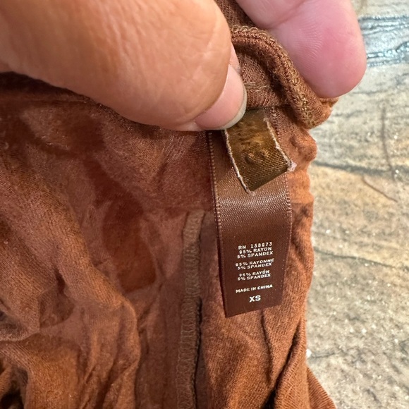 SKIMS Cotton Sleep Lounge Pants in Copper - Picture 4 of 4